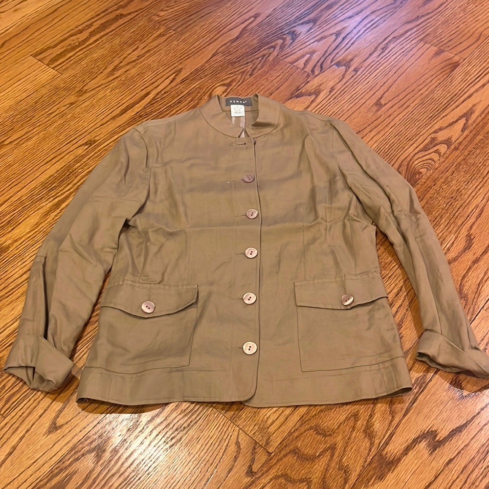 Kenar Woman’s Tan Jacket Size 2